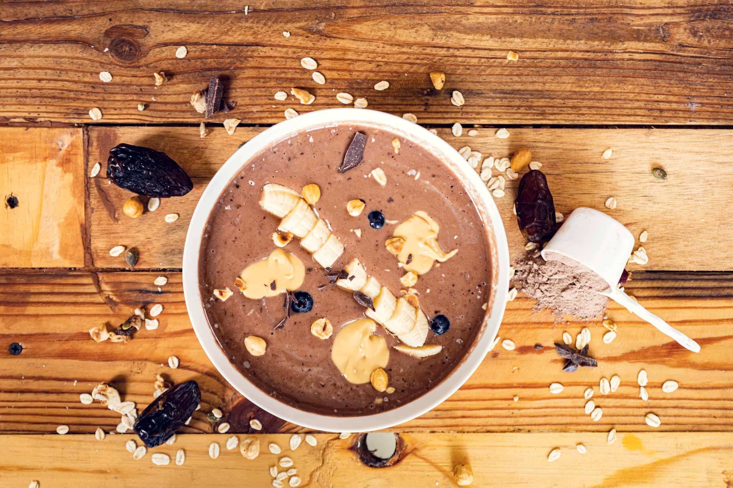 Choc Hazelnut Smoothie Bowl - Bioteen Health