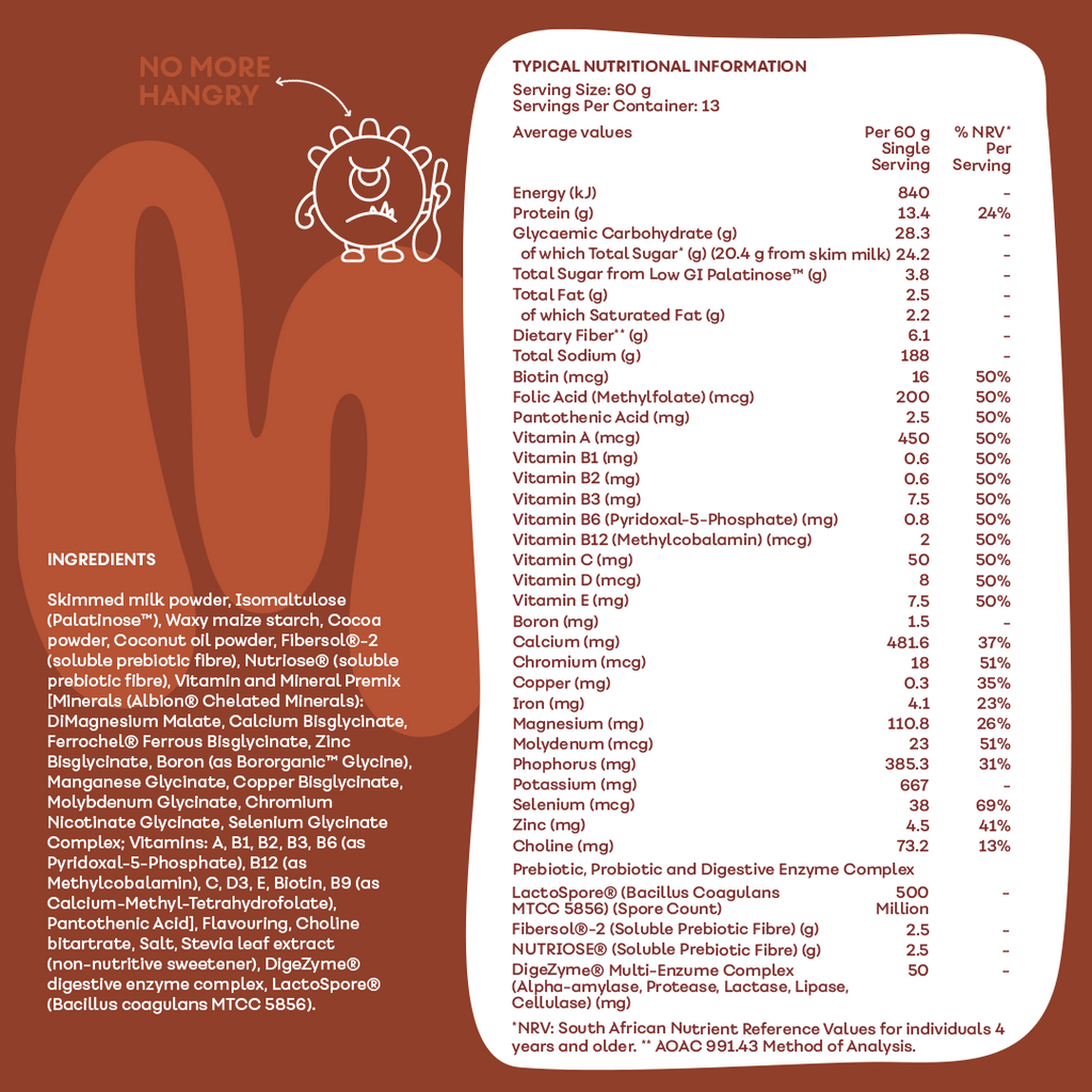 CHOCOLATE HAZELNUT FLAVOURED POUCH BioTeen Health
